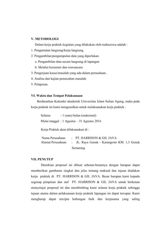 Pengajuan Kerja Praktek PT. HARRISON & GILL JAVA.pdf