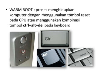 Operasi Dasar Komputer | PPT