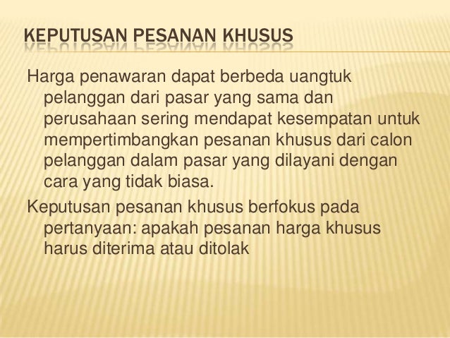 Pengambilan Keputusan Taktis