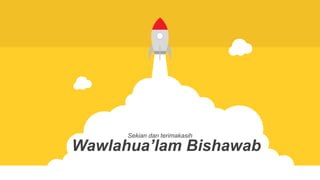 Wawlahua’lam Bishawab
Sekian dan terimakasih
 