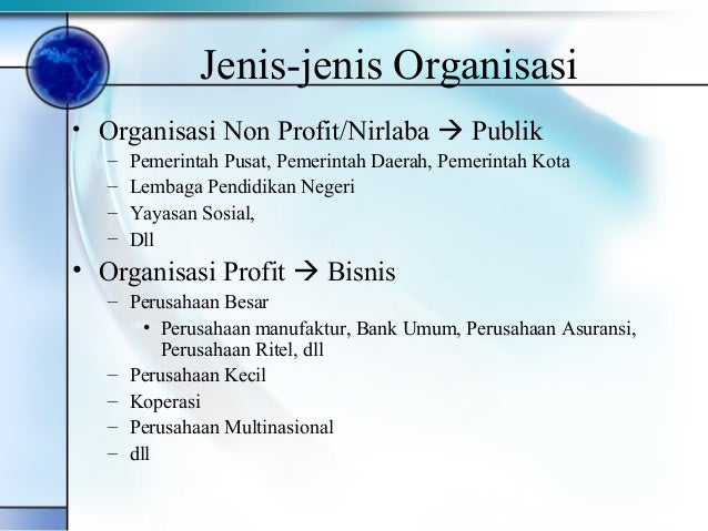 Pengantar Organisasi Dan Manajemen2