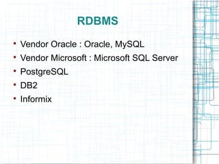 Pengantar RDBMS | PPT