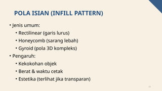 Pengantar 3D Printing untuk mengenal 3 Dimensi | PPTX