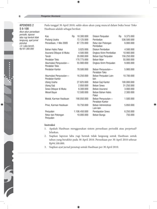 Appendix Rekening Pengantar akuntansi seri soal b dan aktivitias khusus | PDF