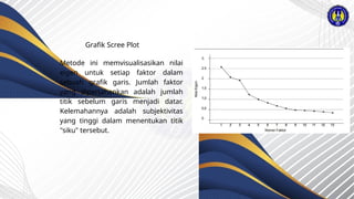 Analisis Faktor Eksploratory dalam Pembuatan Instrumen psikometris dan ...