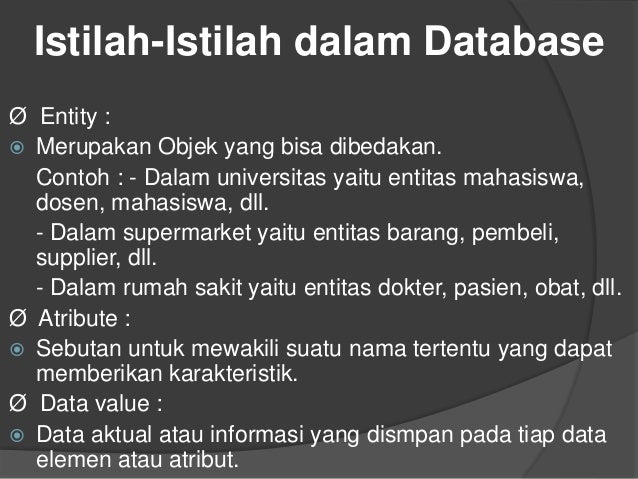 Pengantar basis data (1)