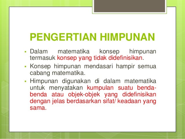 Pengantar dasar matematika