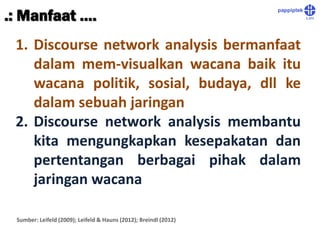 Pengantar Discourse Network Analysis | PDF