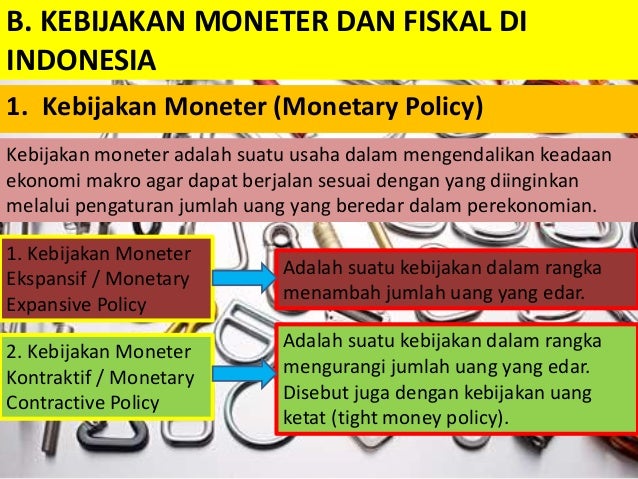 Kebijakan Pemerintah Dalam Prekonomian