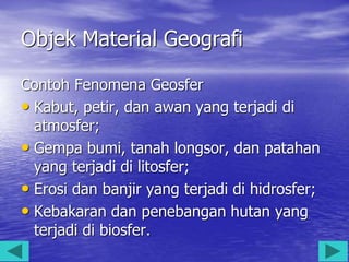 pengantar_geografi, Pendekatan Geografi, Oke !!!.ppt