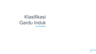 4
Klasifikasi
Gardu Induk
 