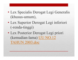 Lex Renda Pengantar Hukum Pidana dan Pembaharuan Hukum Pidana | PDF