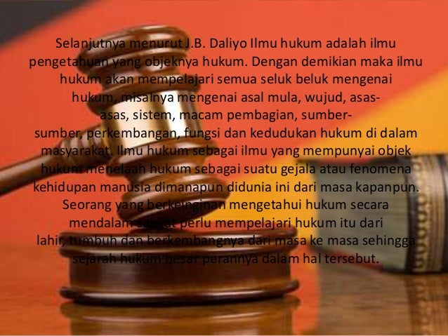 Pengantar Ilmu Hukum
