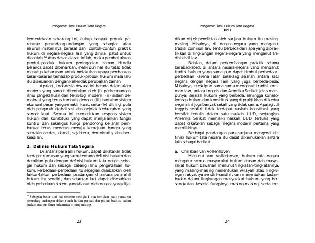 Soal Jawaban Hukum Tata Negara