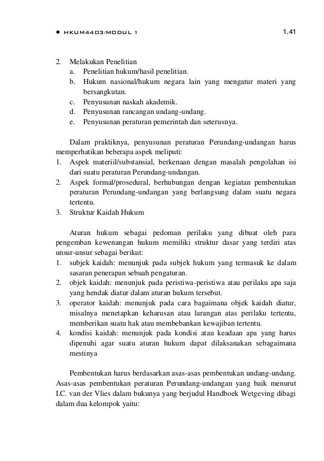 Pengantar Ilmu Pengetahuan Perundang Undangan