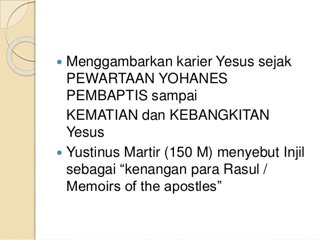 Pengantar injil sinoptik