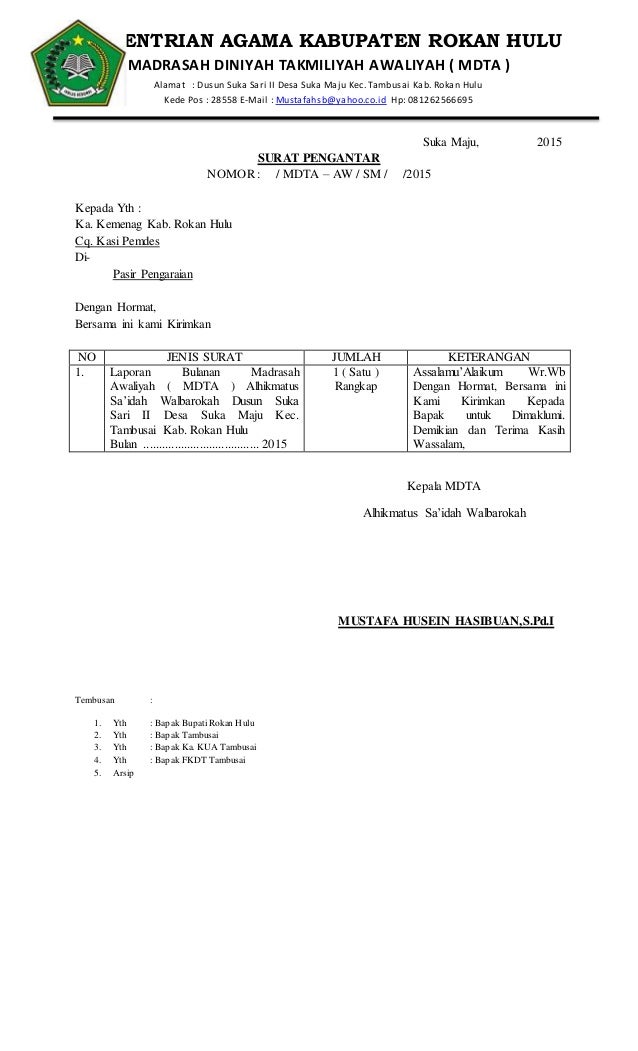 contoh kop surat resmi bergambar contoh kop surat resmi bergambar