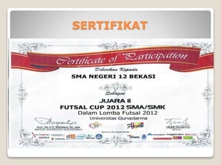 SERTIFIKAT
 
