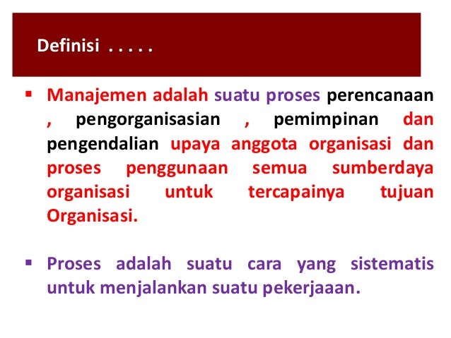 Pengantar manajemen