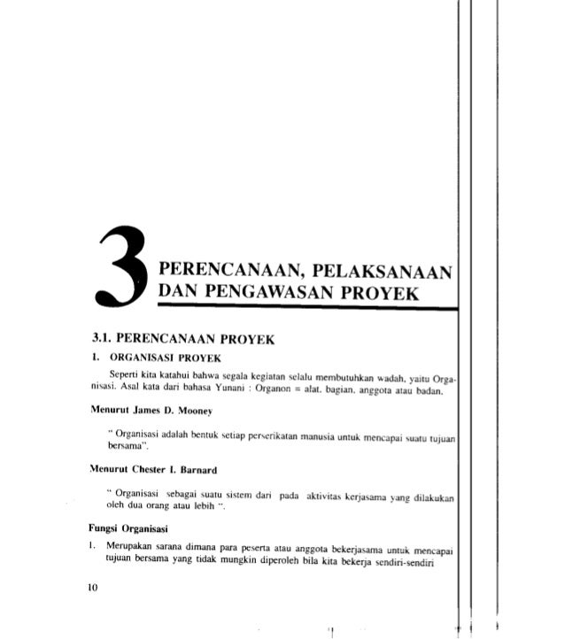 Pengantar Manajemen Proyek