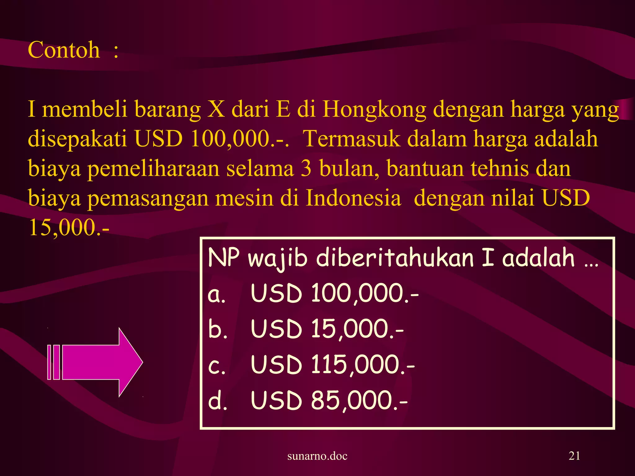 Paebean Pengantar nilai pabean | PPT