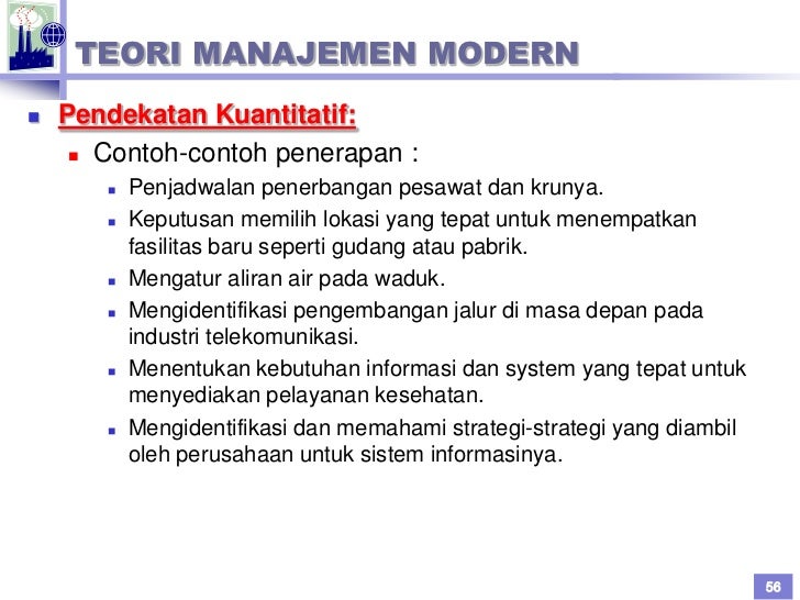 Pengantar organisasi dan manajemen perusahaan industri
