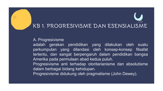pengantar pendidikan modul 4 universitas terbuka | PPTX