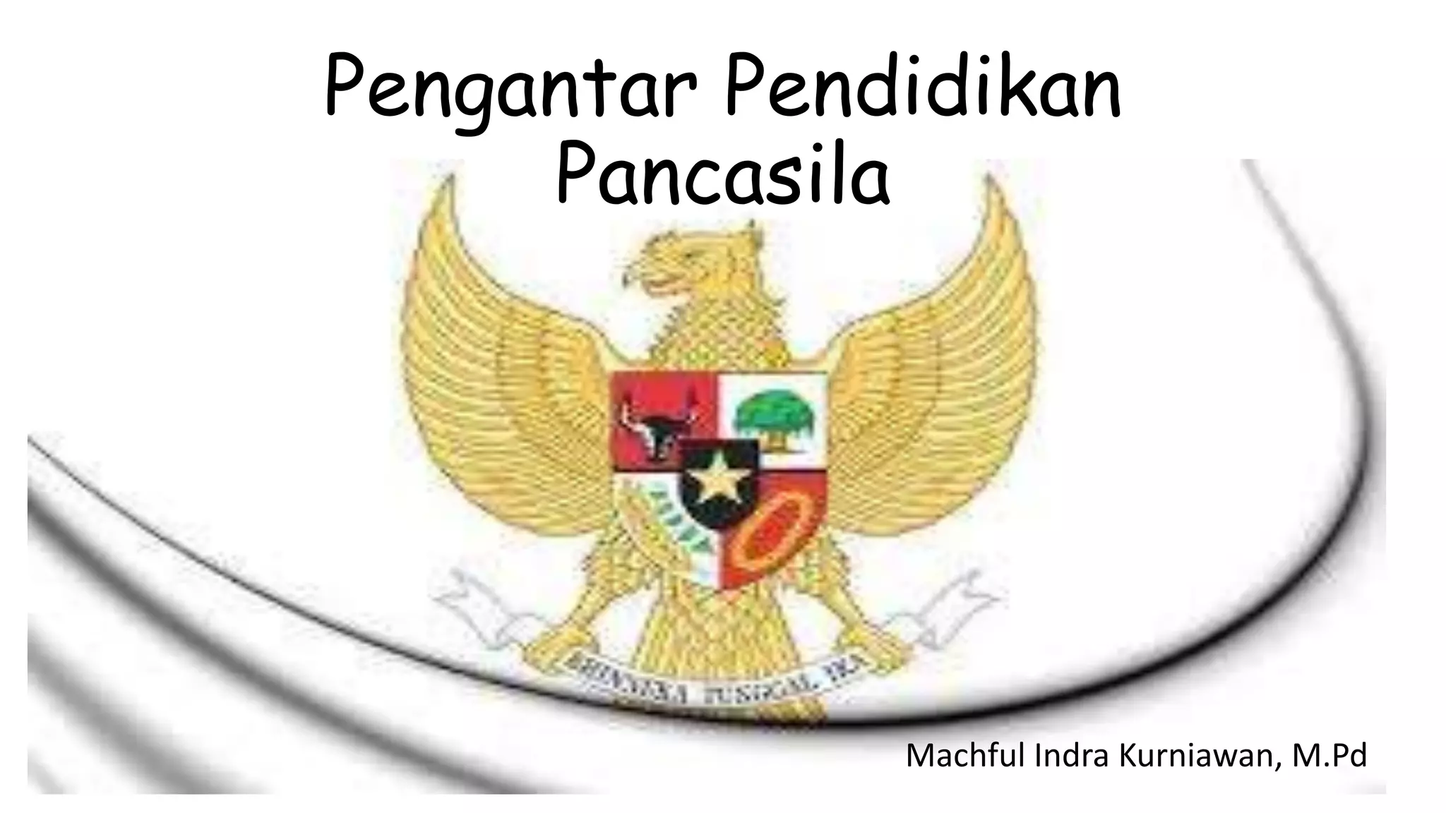 Materi pendidikan pancasila di perguruan tinggi