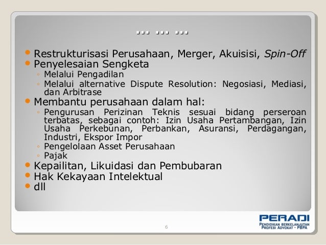 Pengantar Praktek Corporate Lawyer