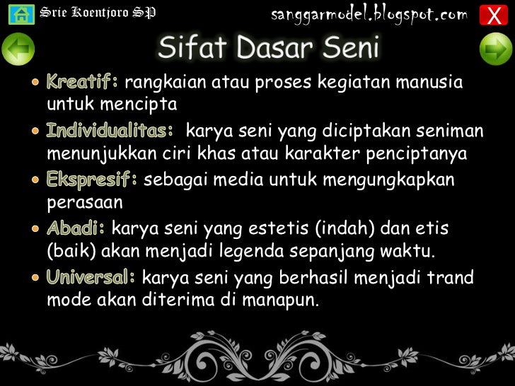 Pengantar Seni Budaya