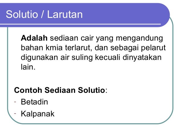 Contoh Sediaan Obat Bebas - Modif P