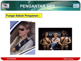 PENGANTAR SRS

Fungsi Sabuk Pengaman :




OTOTRONIK                   VEDC Malang
 