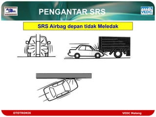 PENGANTAR SRS
            SRS Airbag depan tidak Meledak




OTOTRONIK                                    VEDC Malang
 