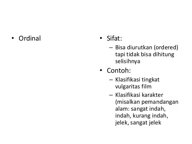 Pengantar Statistik Sosial Data Dan Variabel