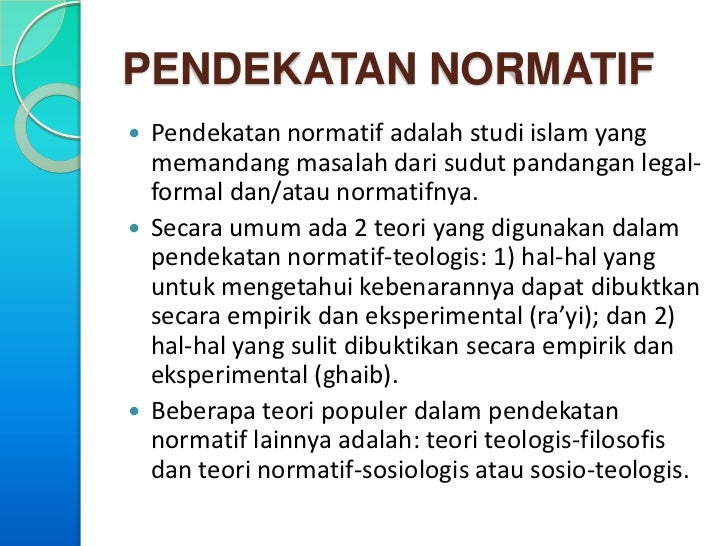 Pengantar Studi Islam Komprehensif