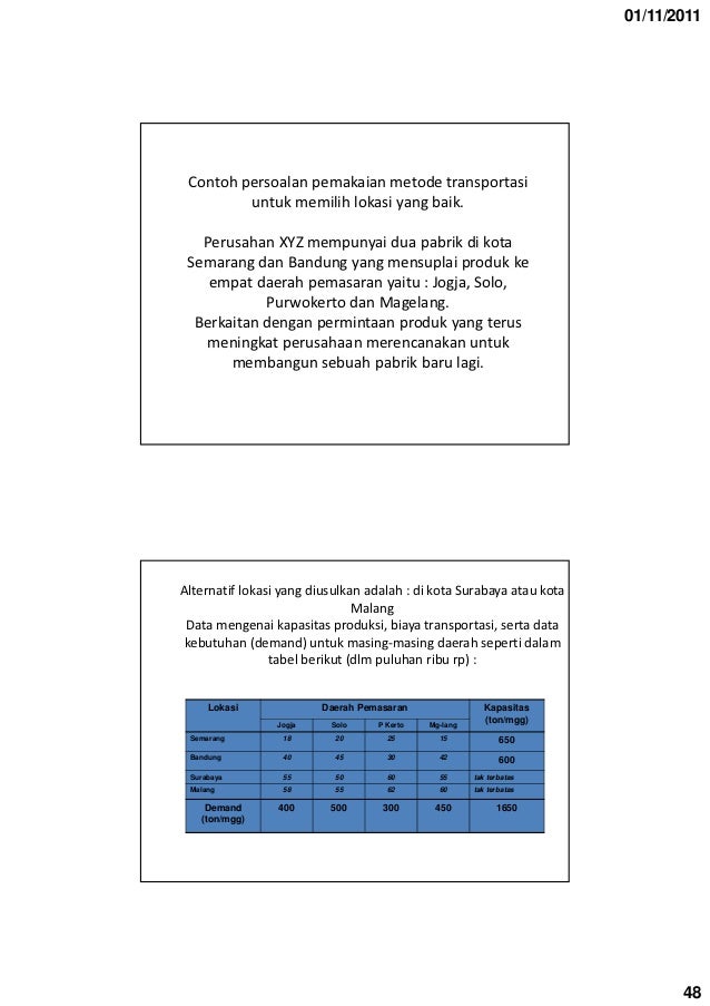 Contoh Soal Fisika Dasar Teknik Industri
