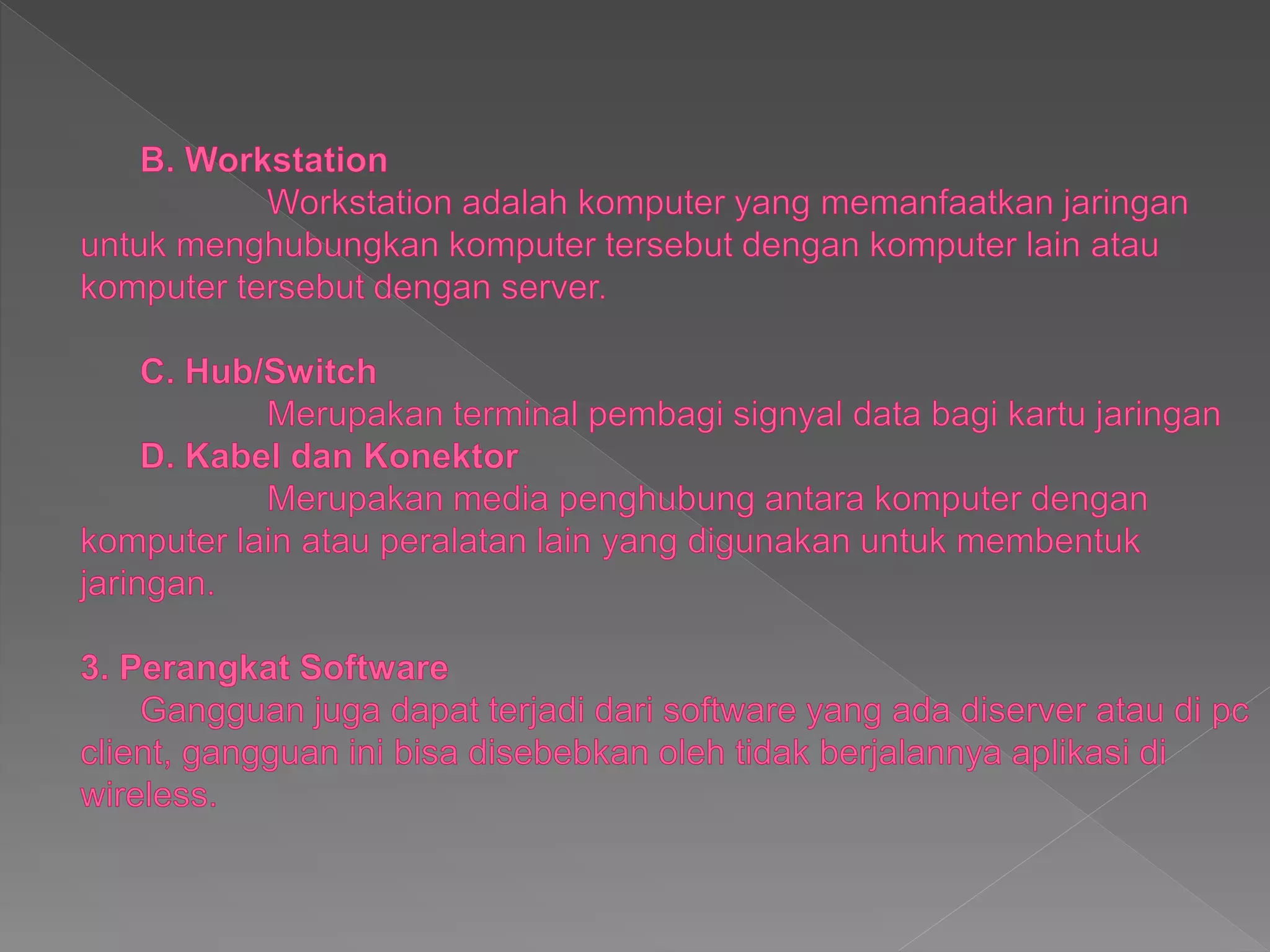 Pengantar WAN MK Pengantar jaringan Komputer