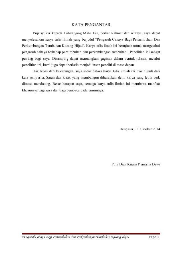 Pengaruh Cahaya Bagi Pertumbuhan Tanaman Kacang Hijau