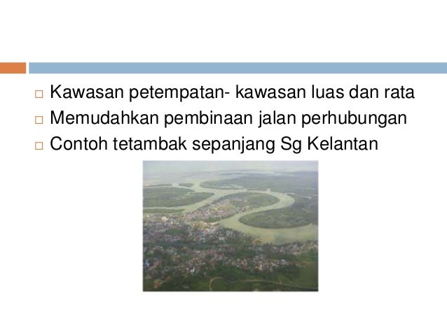 Pengaruh Geomorfologi Lembangan Saliran Terhadap Aktiviti Manusia