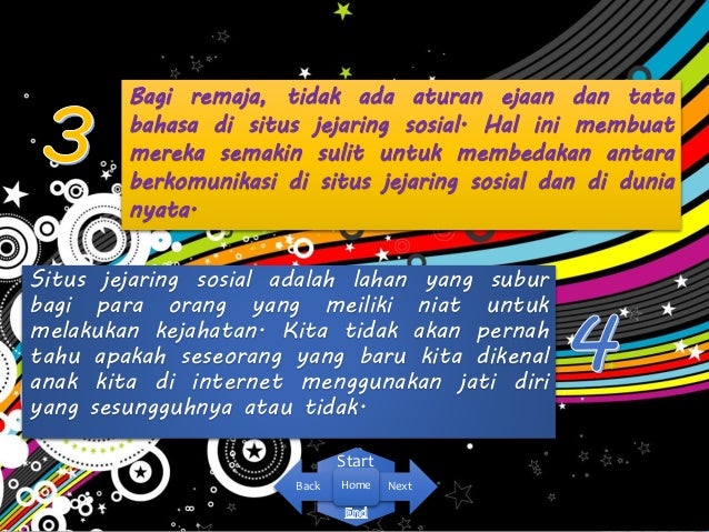 Pengaruh jejaring sosial terhadap remaja