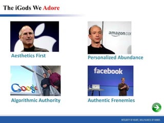 Steve Jobs 
Insanely Different : Principles for Breakthrough Success 
 