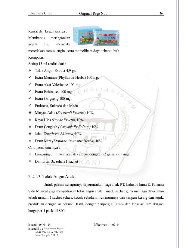 Pengaruh periklanan pemasaran produk tolak angin pt Pengaruh periklanan pemasaran produk tolak angin pt
