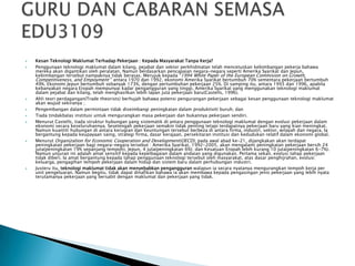 manfaat teknologi maklumat dan komunikasi kepada masyarakat dunia