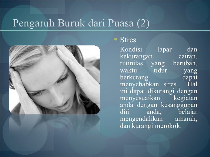 Pengaruh puasa bagi kesehatan