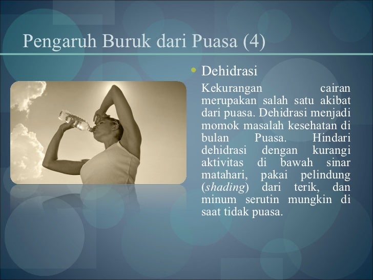 Pengaruh puasa bagi kesehatan