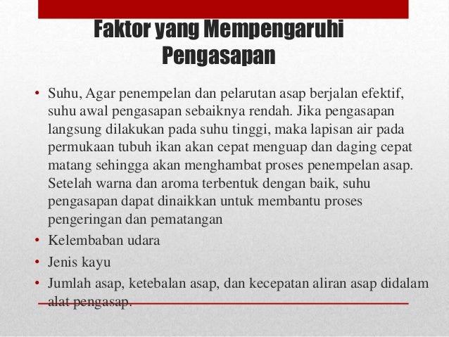 Pengasapan
