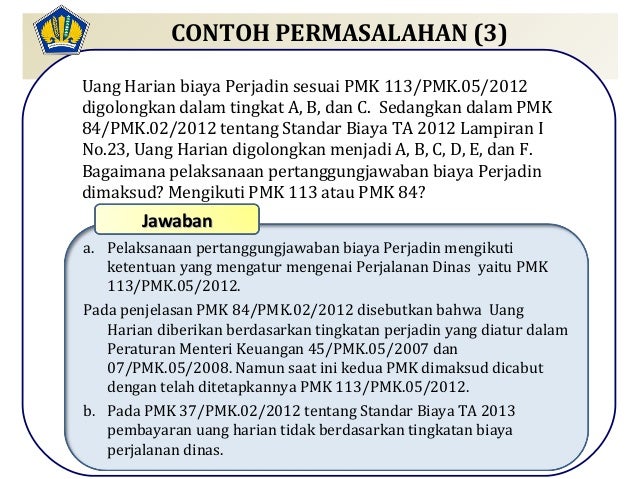 Pengaturan Perjalanan Dinas Dalam Negeri