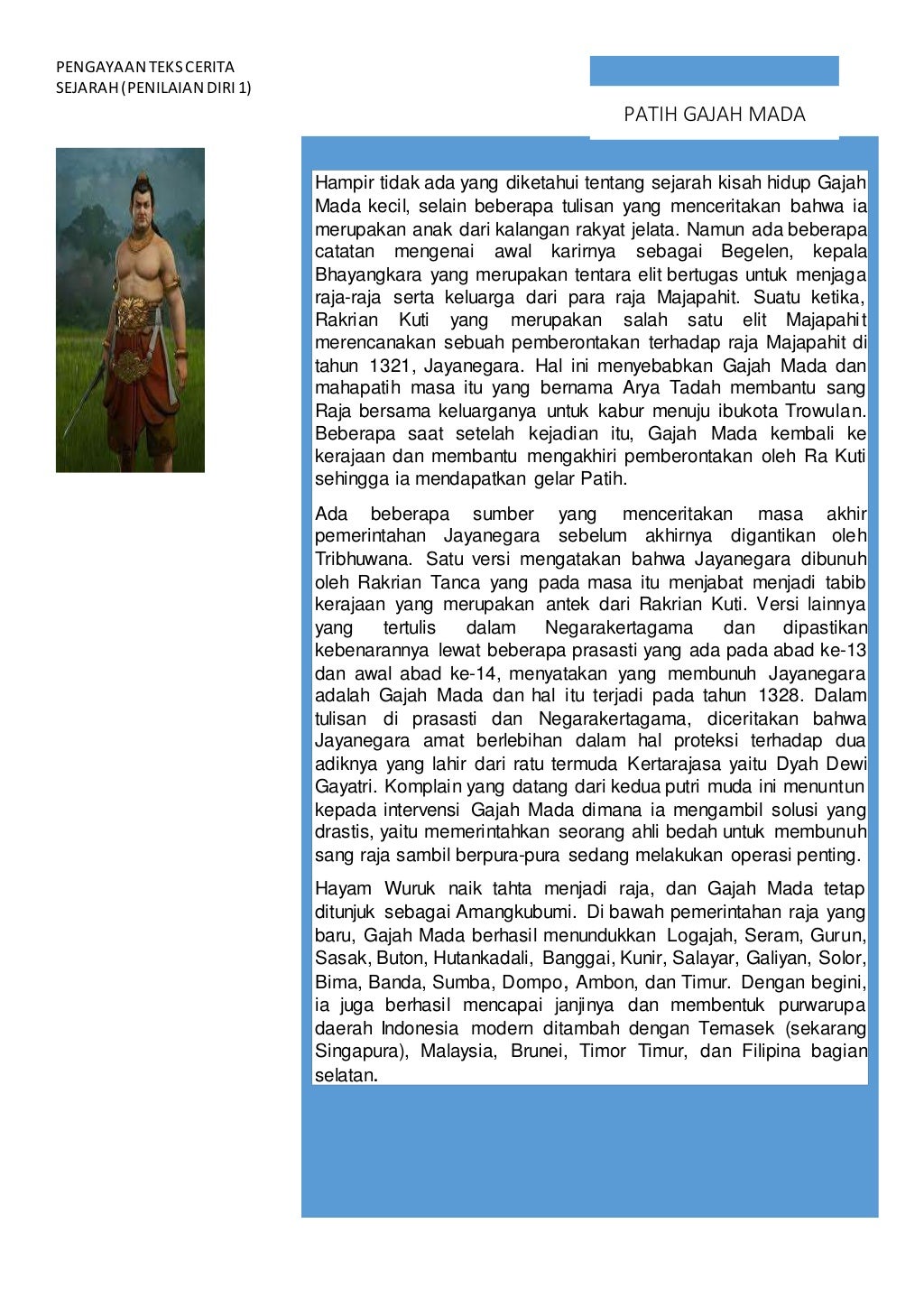 Pengayaan teks cerita sejarah - Pengayaan Teks Cerita Sejarah 1 1024