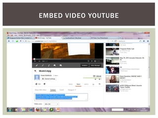 EMBED VIDEO YOUTUBE
 