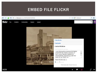 EMBED FILE FLICKR
 
